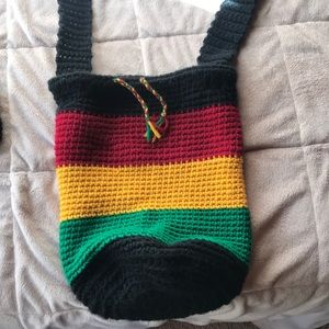 Crossbody Rasta purse!